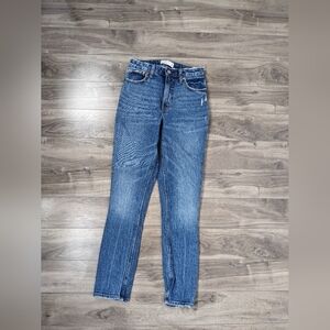 Abercrombie Skinny High Rise Jeans Size 24 Curve Love Long